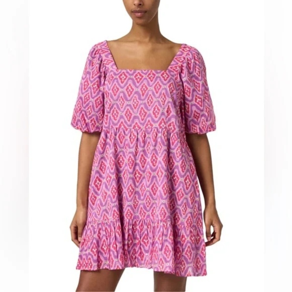 Banjanan Harley Abstract Print Dress